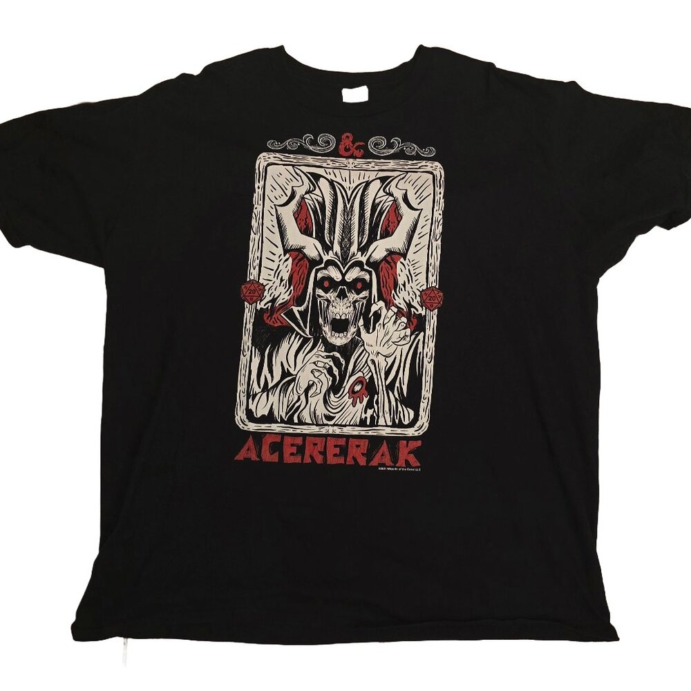 Dungeons & Dragons Acererak Men's Black T-Shirt XXL